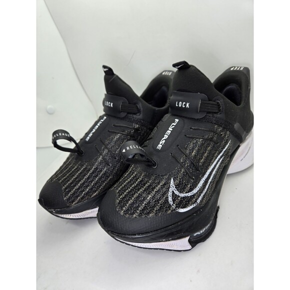 Nike Air Zoom Tempo Next% Flyease Shoes Men\'s 5 Black Running Athletic Sneakers main image 4